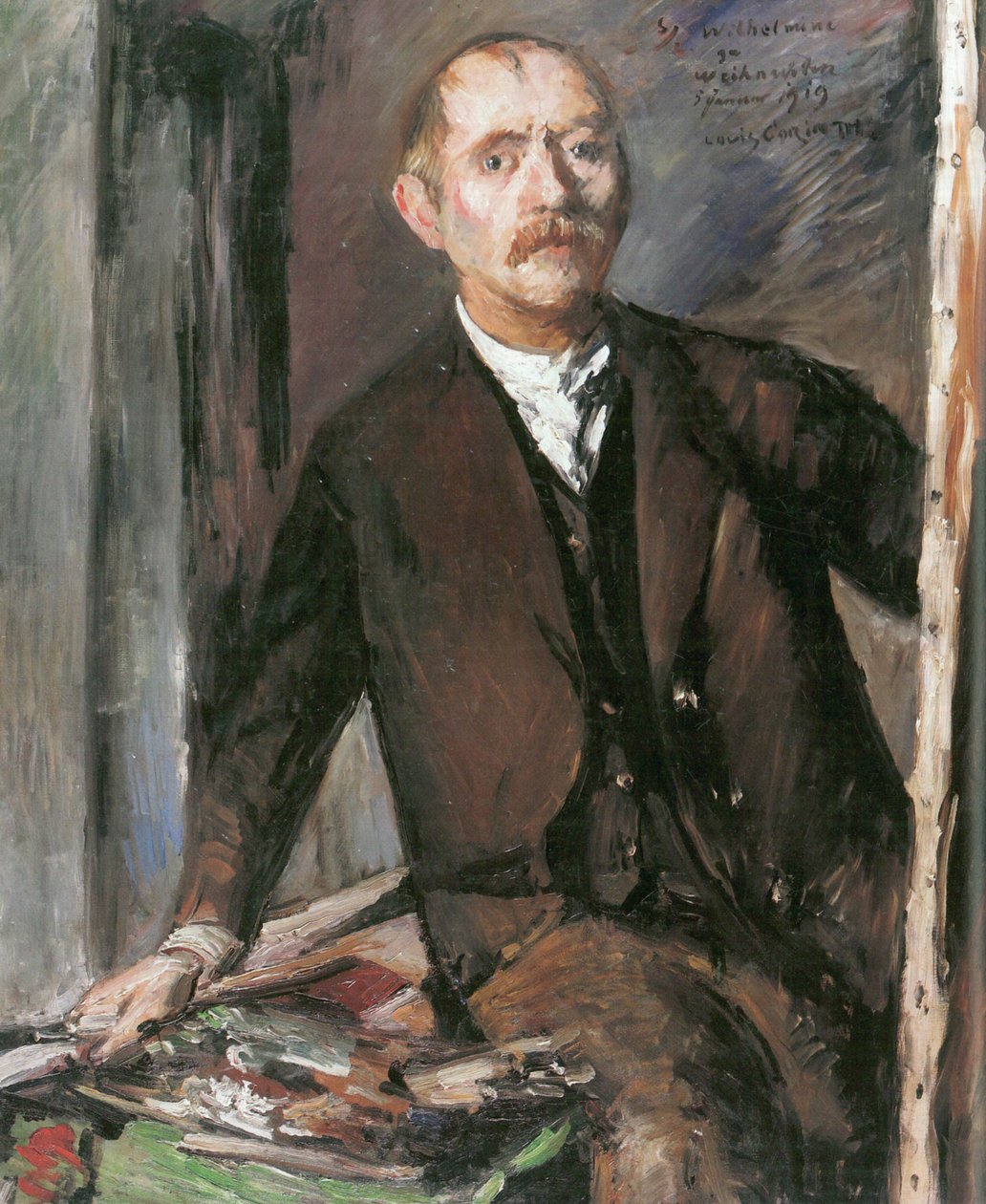 Autoritratto davanti al cavalletto da Lovis Corinth