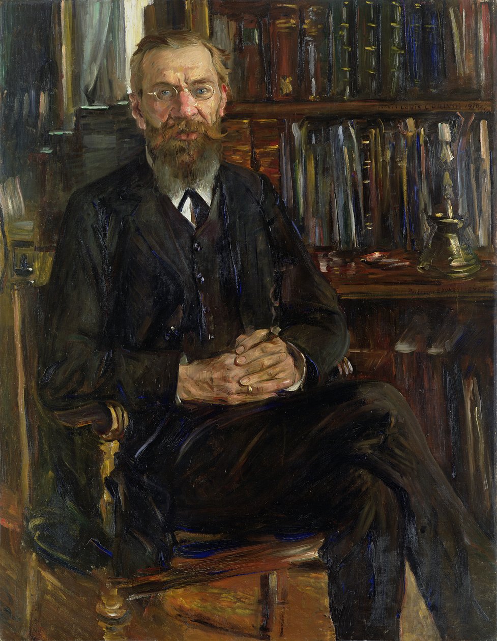 Ritratto del Dr Edward Meyer (1855-1930) 1910-11 da Lovis Corinth
