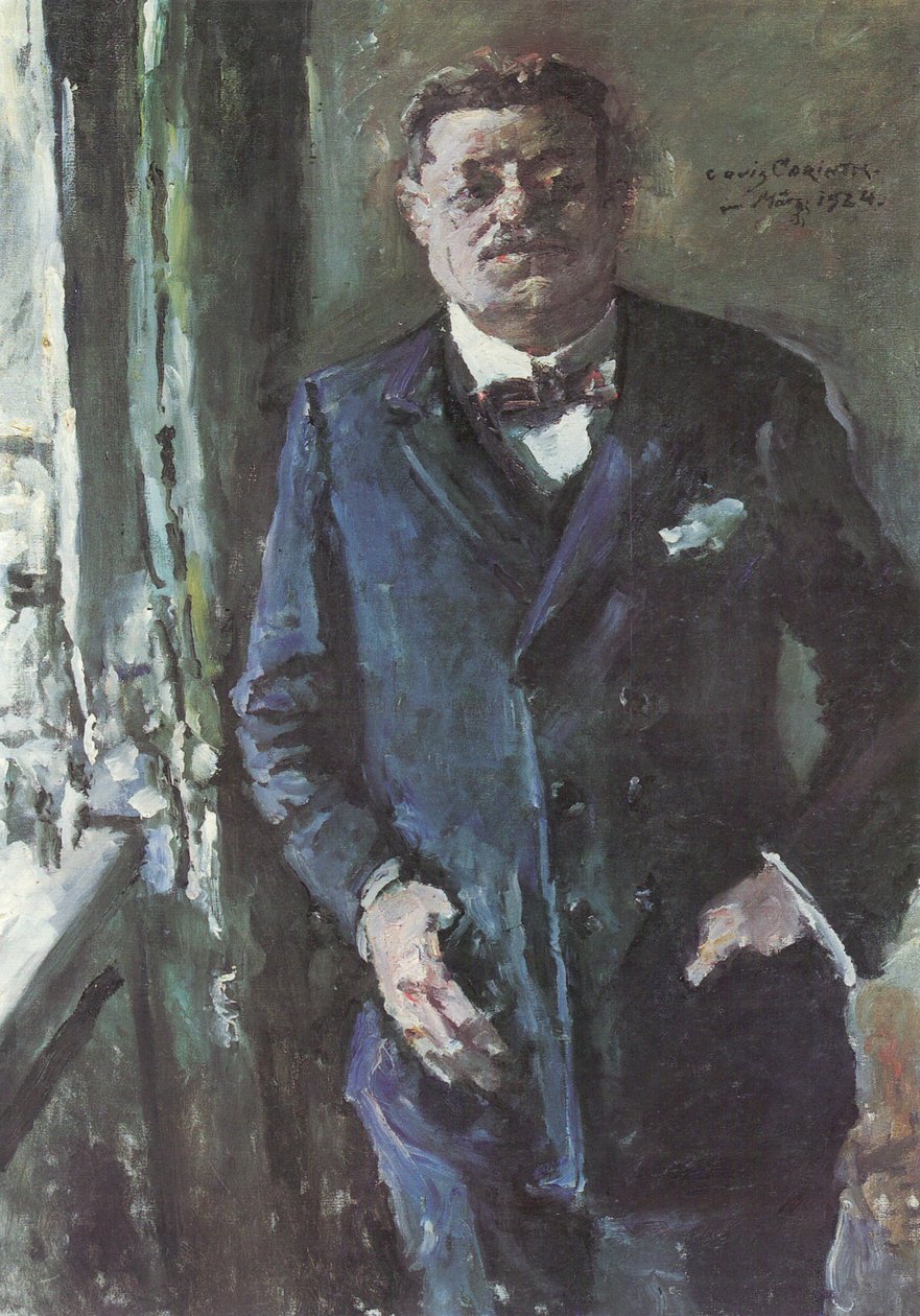 Ritratto del presidente del Reich, Friedrich Ebert da Lovis Corinth