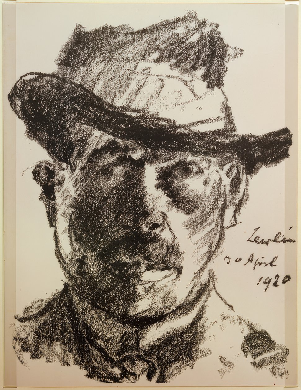 Autoritratto da Lovis Corinth