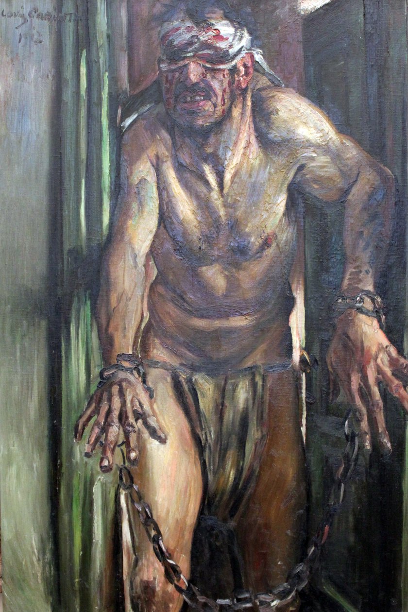Il cieco Sansone da Lovis Corinth