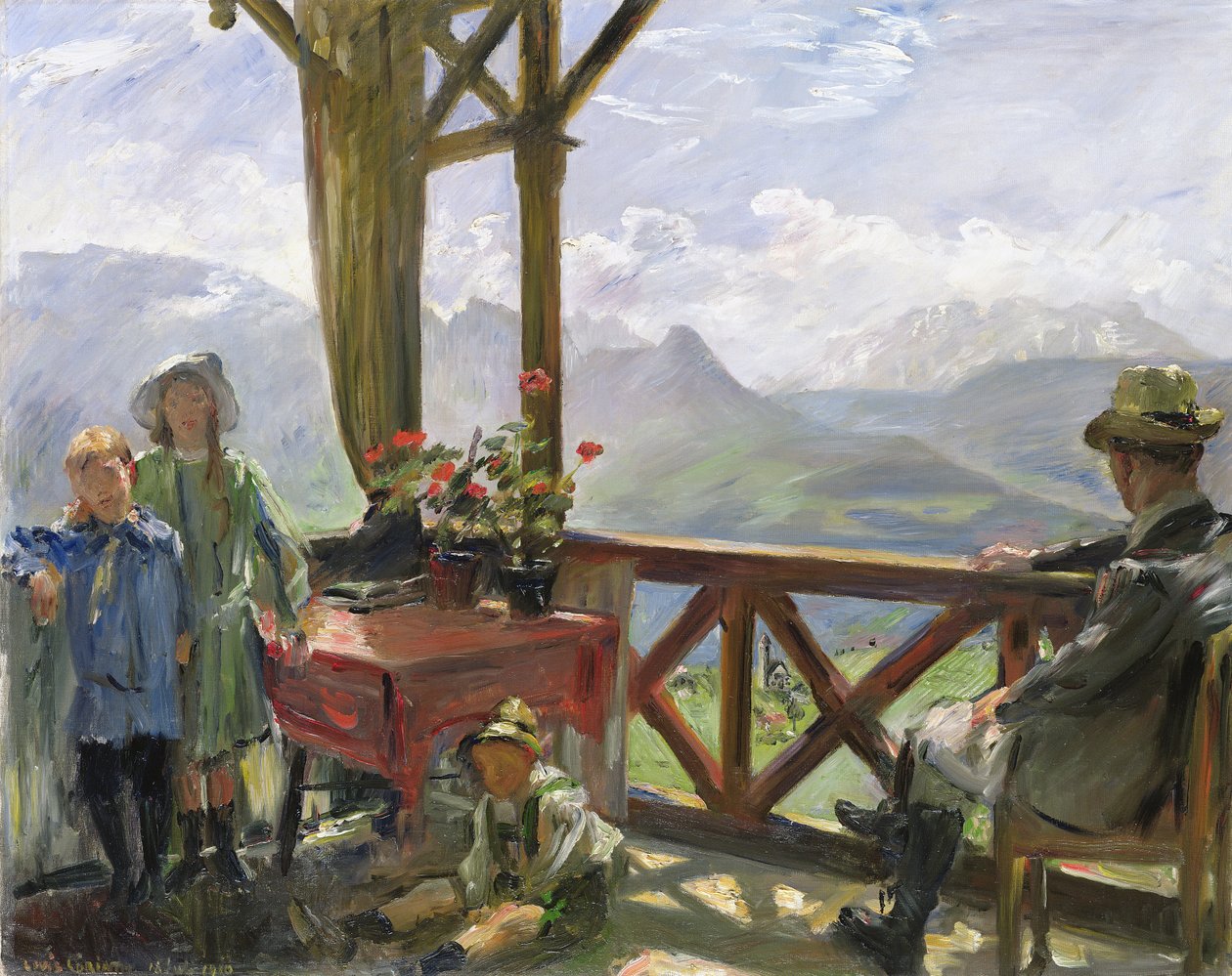 Il Klobenstein, 1910 da Lovis Corinth