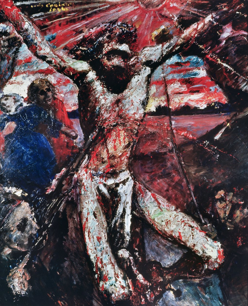 Il Cristo rosso da Lovis Corinth