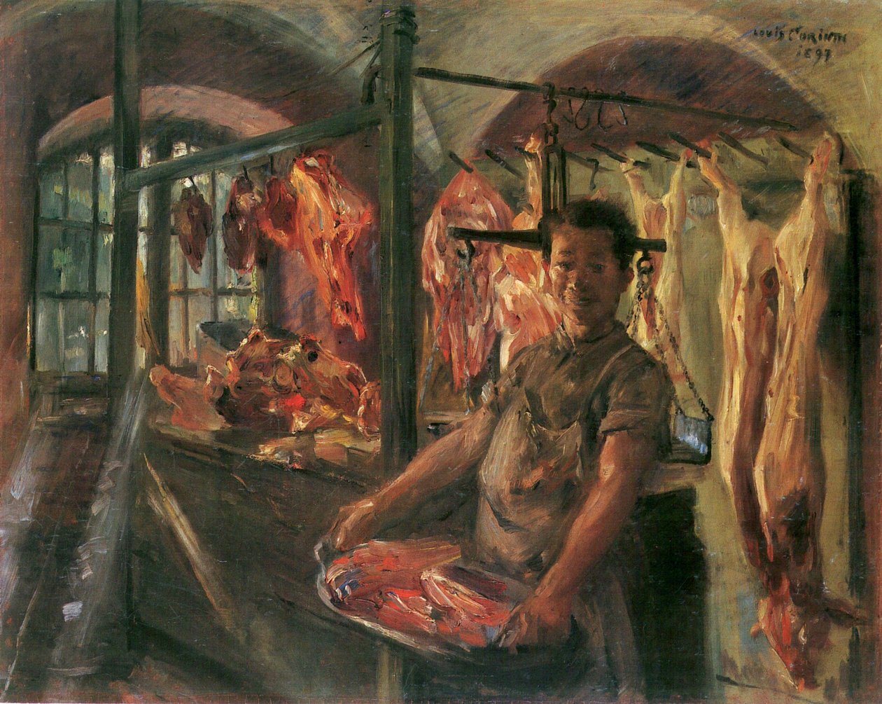Macelleria a Schäftlarn da Lovis (1858 1925) Corinth