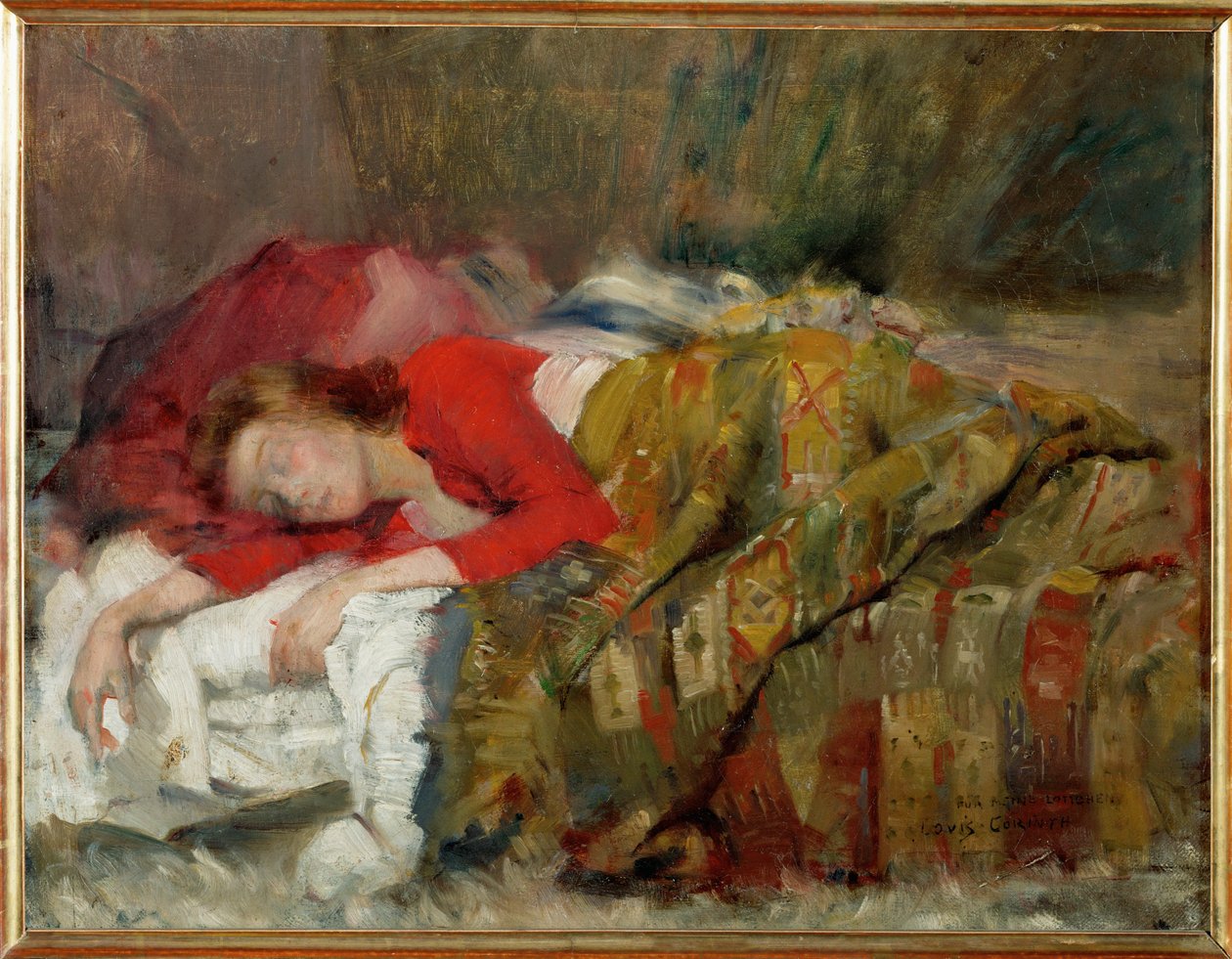 Per la mia Lotty (dipinto su tela) da Lovis (1858-1925) Corinth