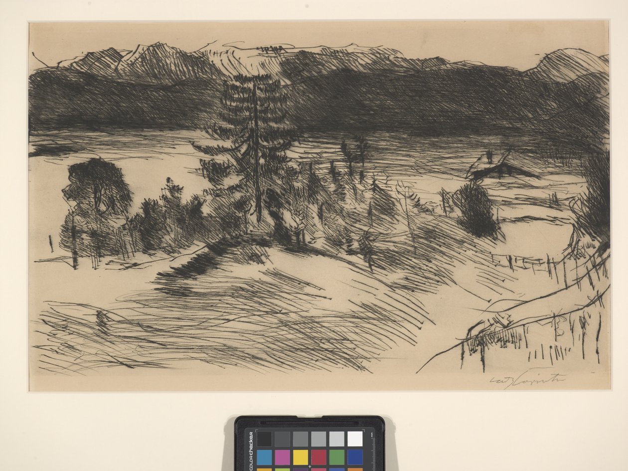 Grande Walchenzee da Lovis (1858 1925) Corinth