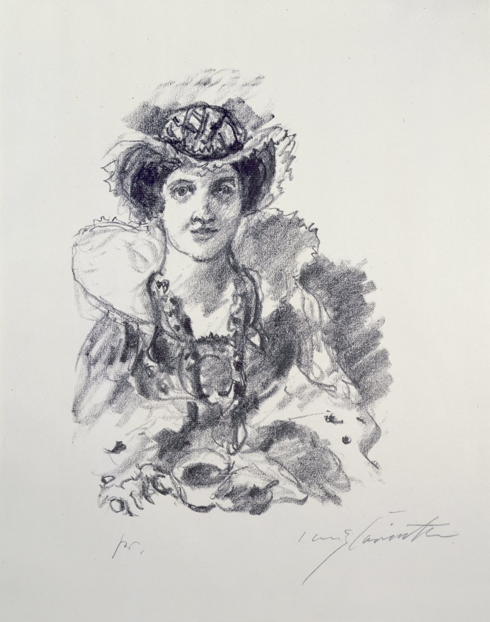 Anna Bolena durante il torneo da Lovis Corinth