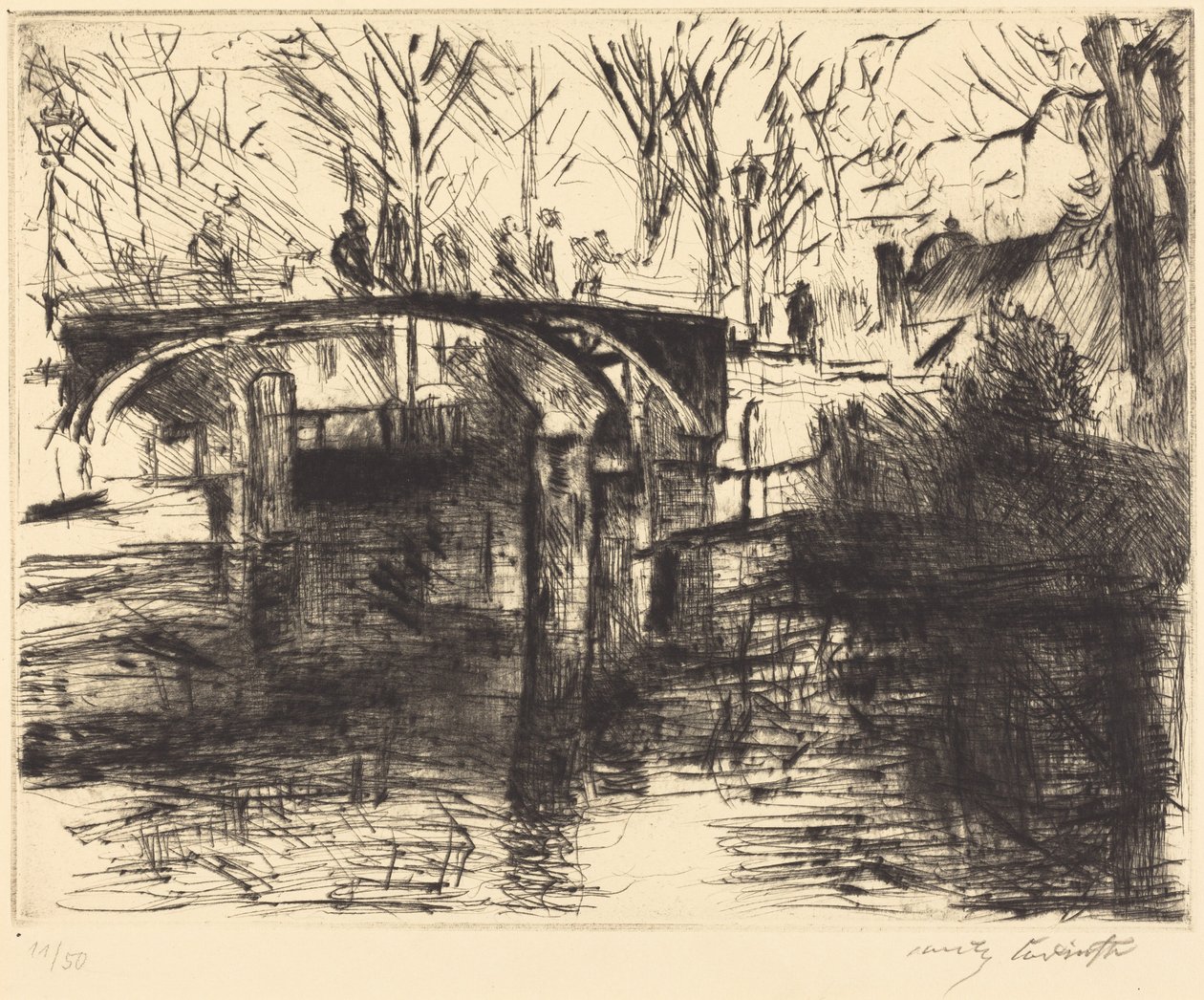 Dal Tiergarten da Lovis Corinth