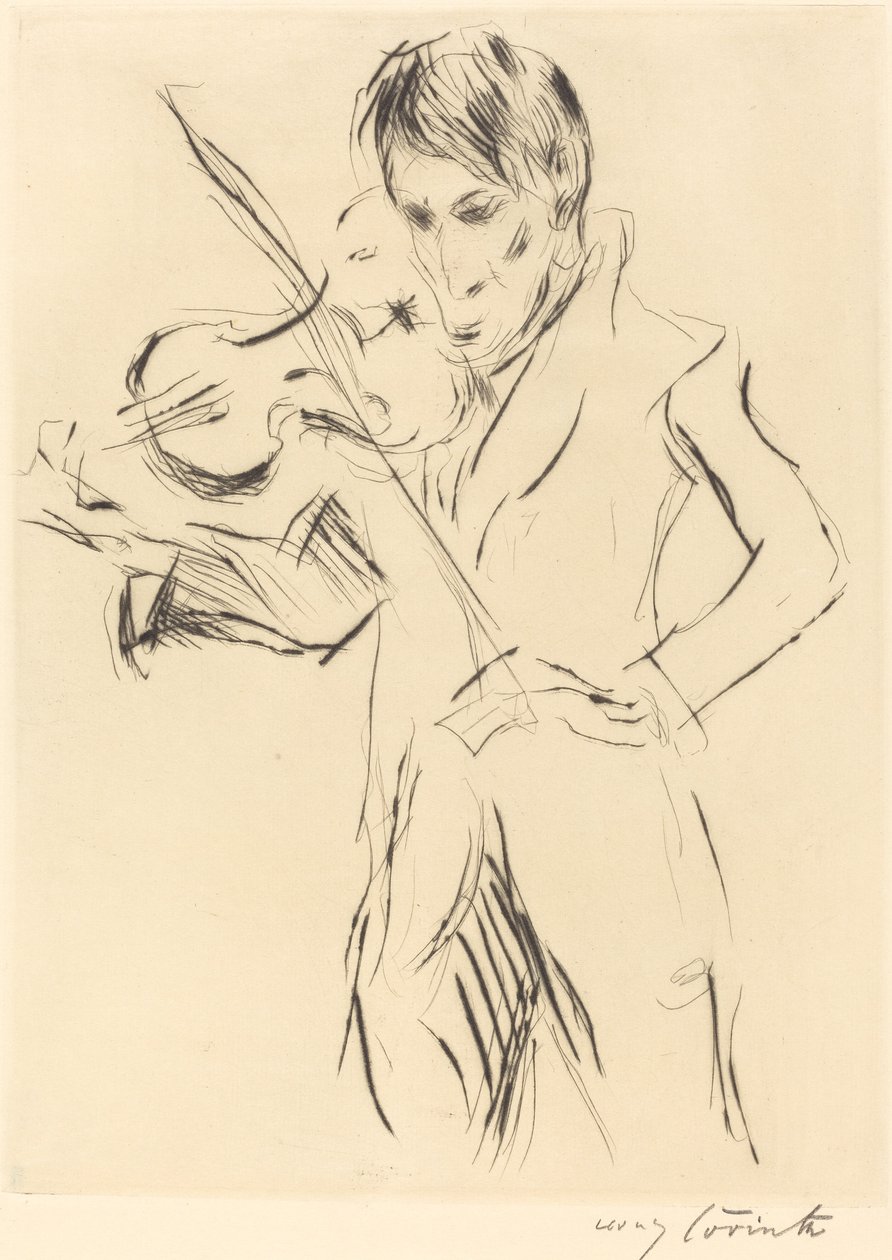 Ritratto di Andreas Weissgaerber, 1919 da Lovis Corinth