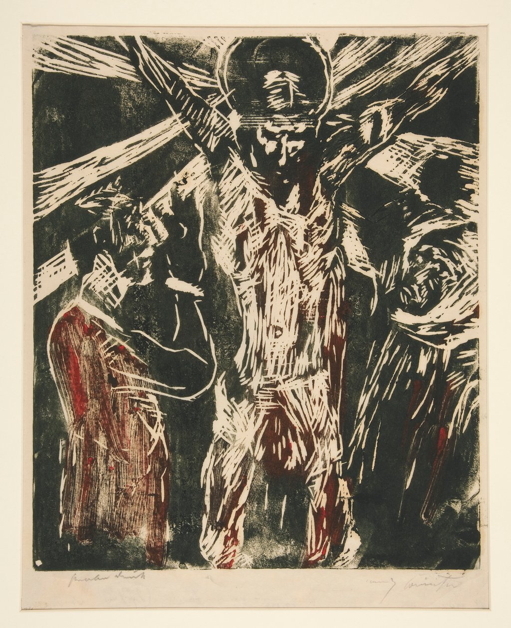 Cristo sulla croce da Lovis Corinth