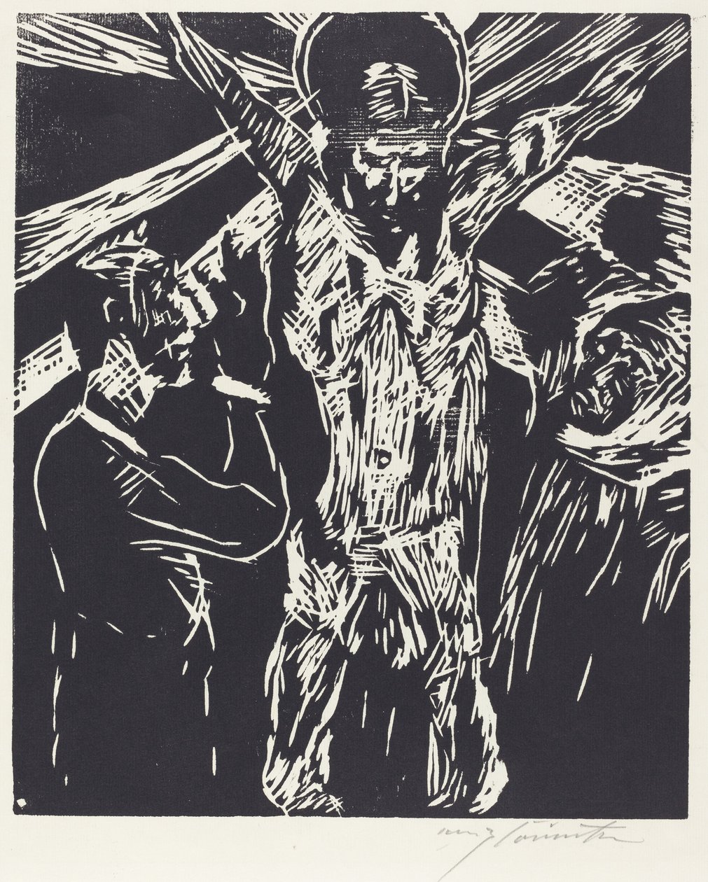 La crocifissione da Lovis Corinth