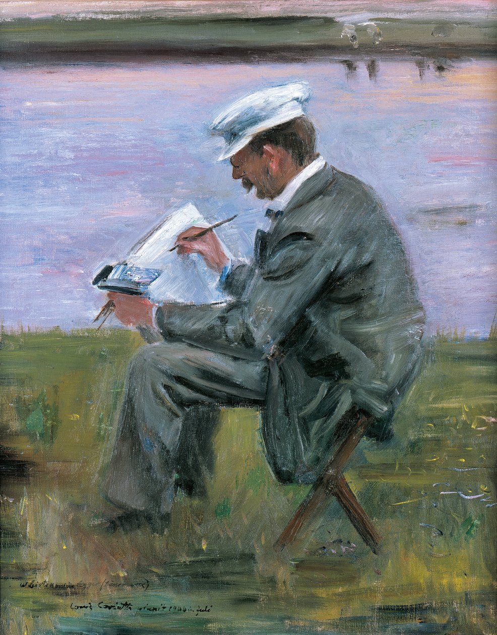 Il pittore Leistikow da Lovis Corinth