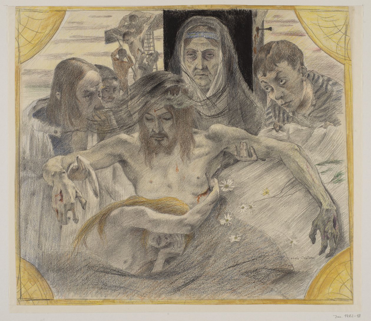 La deposizione di Cristo da Lovis Corinth
