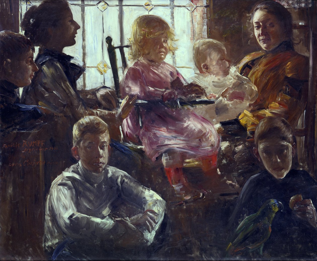 La famiglia Rumpf da Lovis Corinth