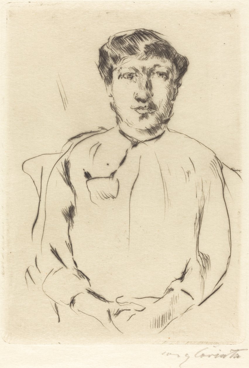 Ritratto di una donna, 1914 da Lovis Corinth