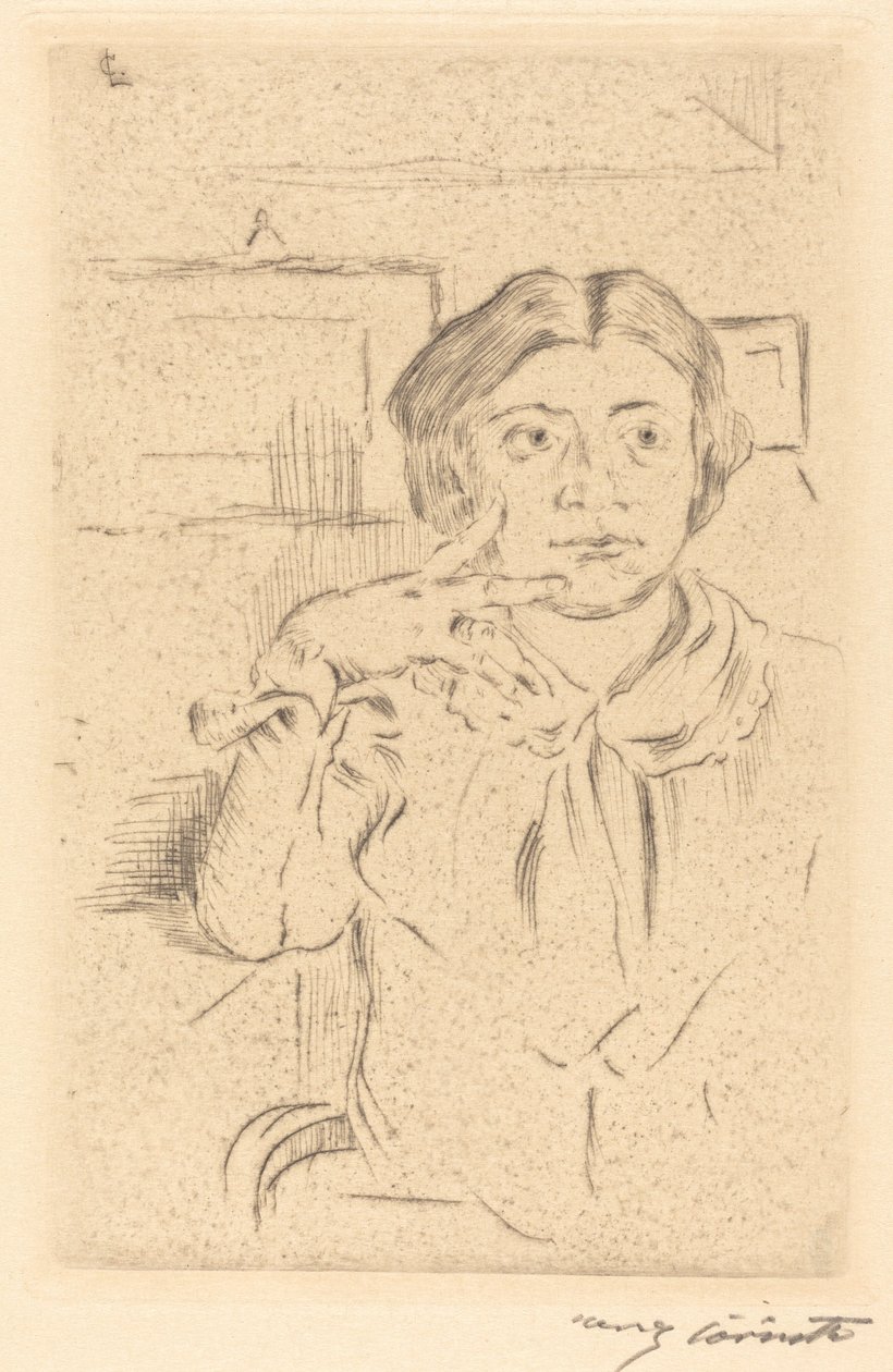 Gattin des Künstlers, 1909 da Lovis Corinth
