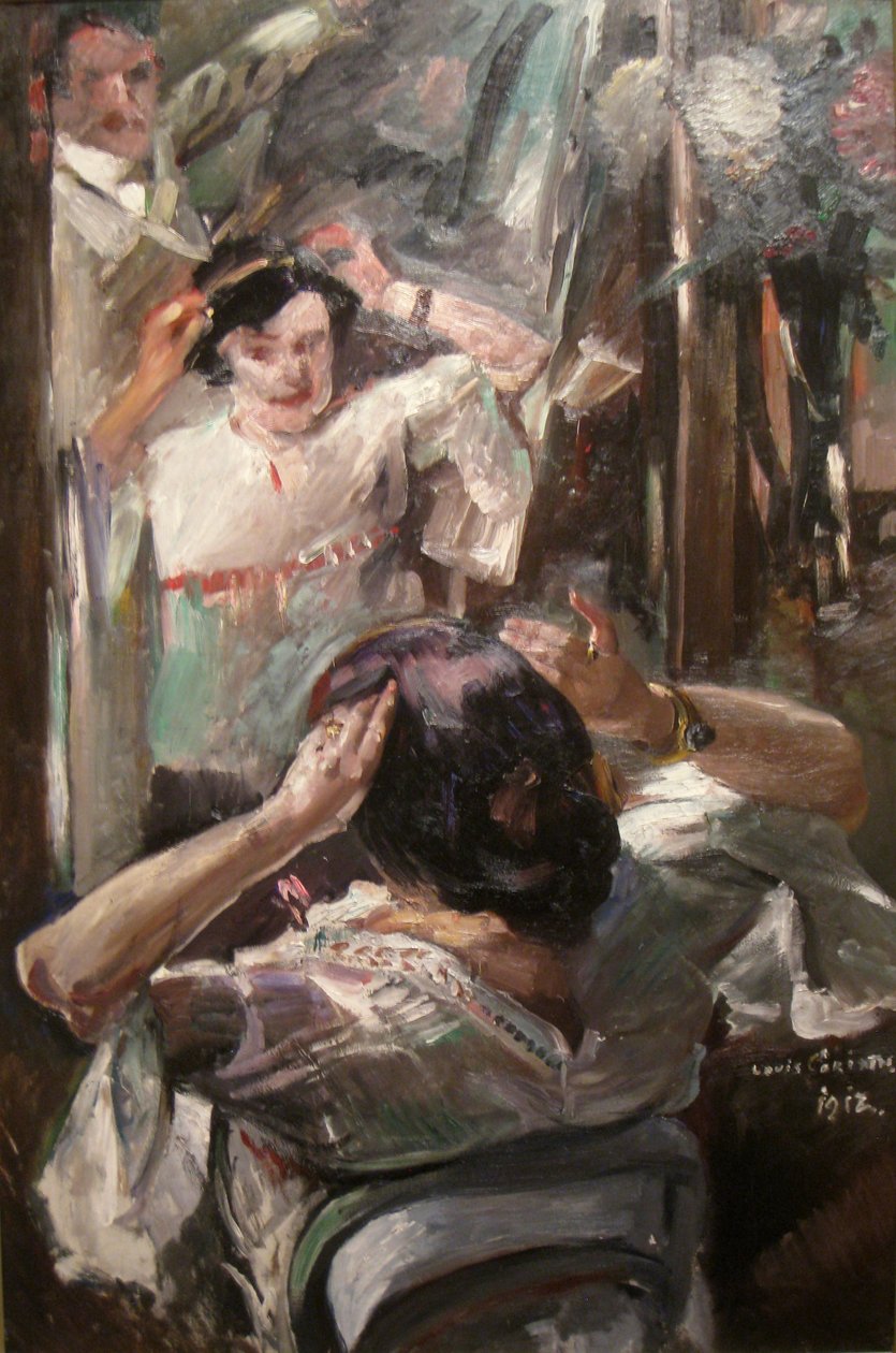 Tedesco: Vor dem Spiegel Allo specchio da Lovis Corinth
