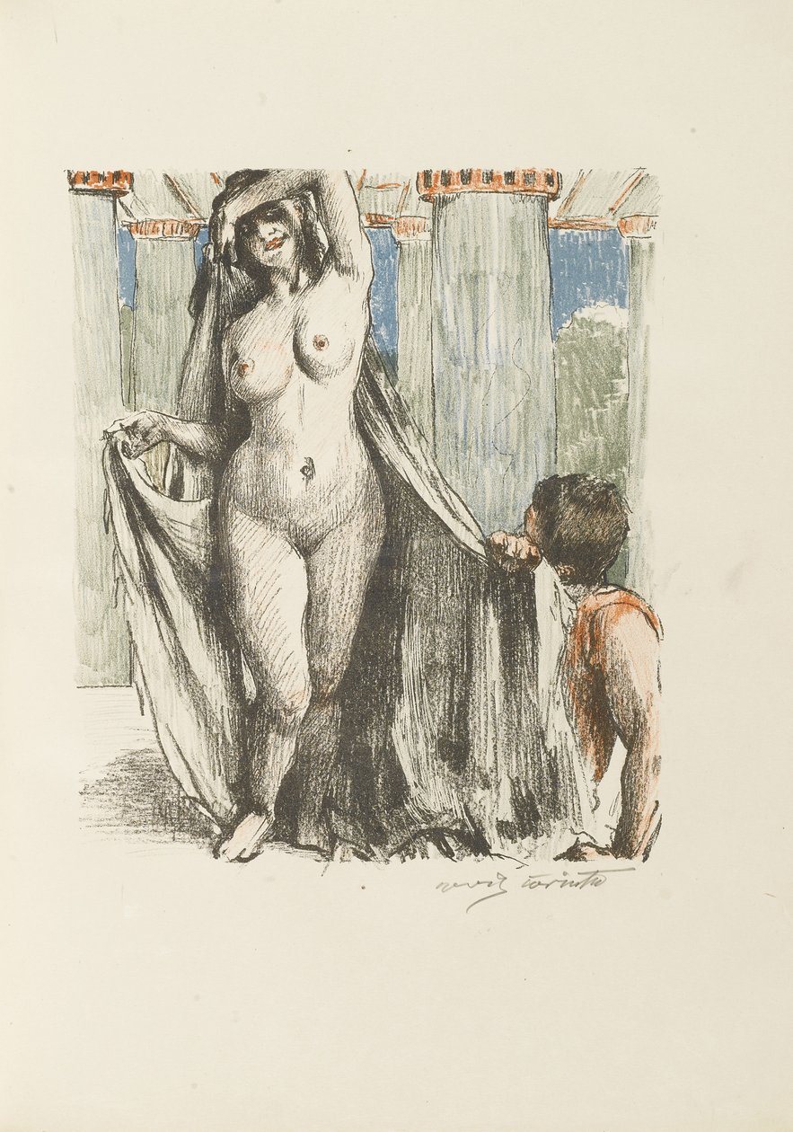 Illustrazione del Cantico dei Cantici, 1911 da Lovis Corinth