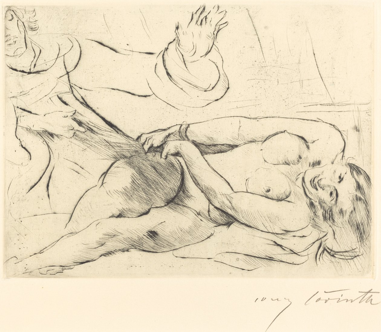 Giuseppe e la moglie di Potifar II, 1915 da Lovis Corinth