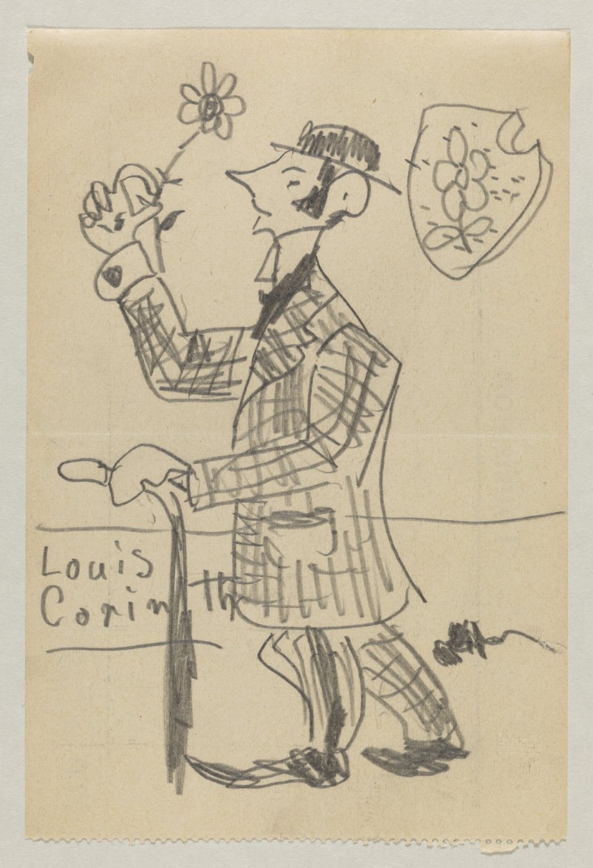 Lovis Corinth a Carl Strathmann da Lovis Corinth