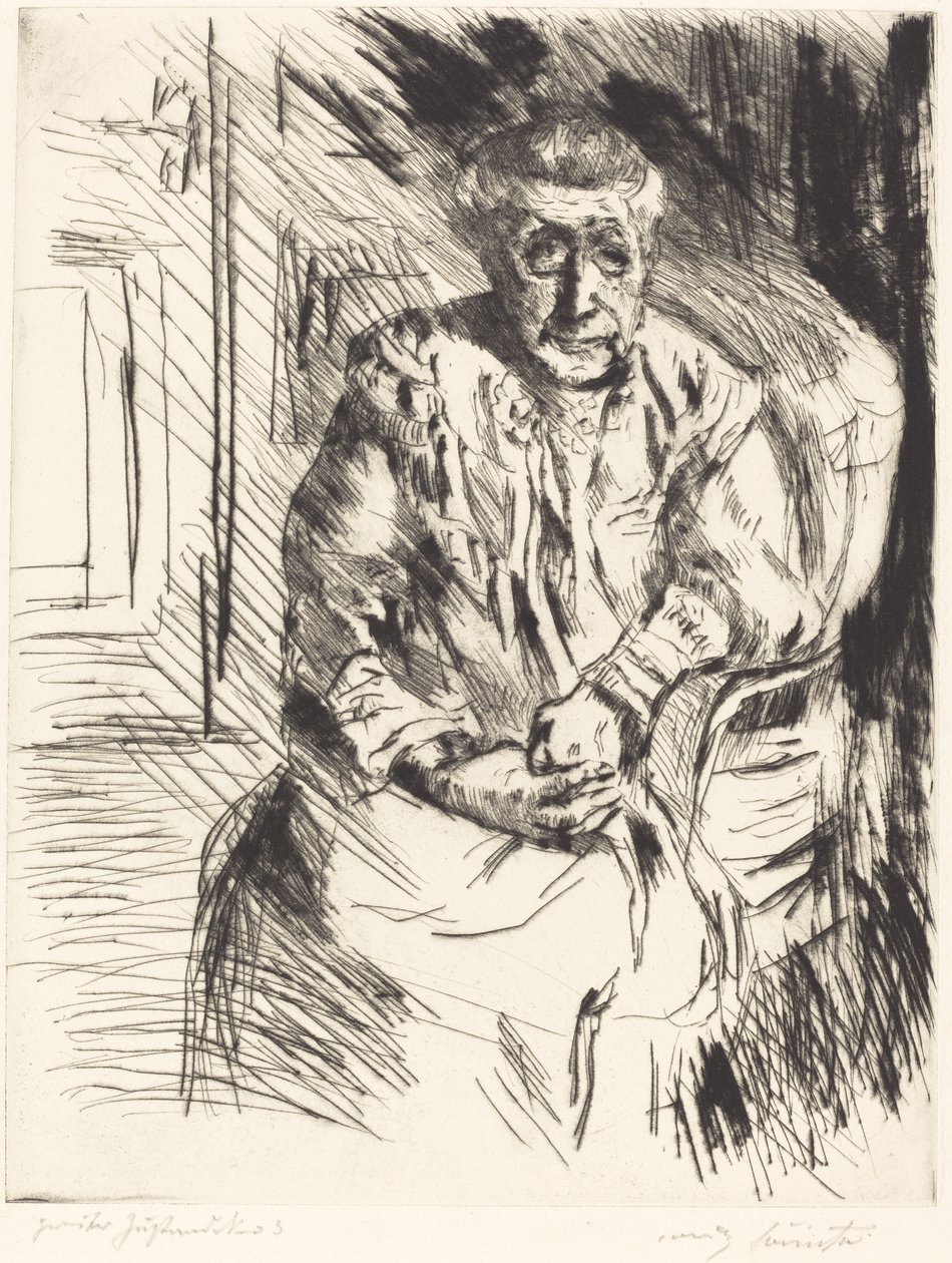 Ma Belle Mere (suocera), 1919 da Lovis Corinth