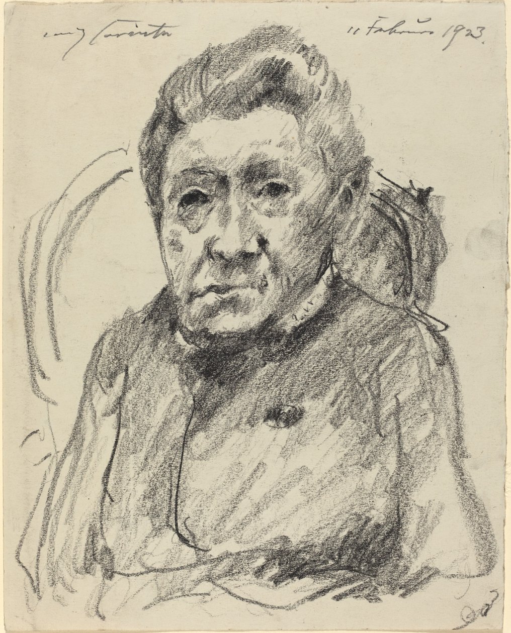 Signora Hedwig Berend, 1923 da Lovis Corinth