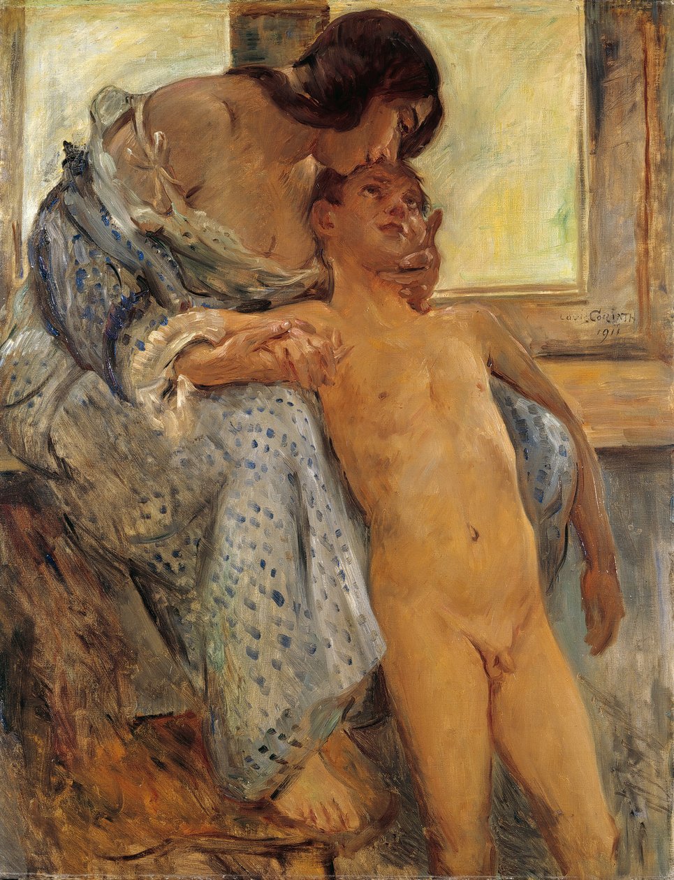 Amore materno da Lovis Corinth