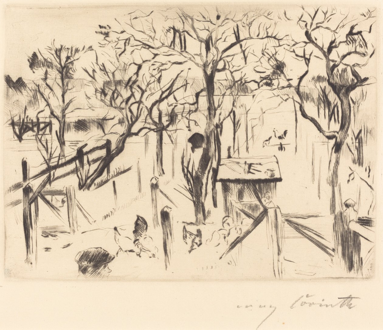 Obstgarten im Herbst, 1912 da Lovis Corinth