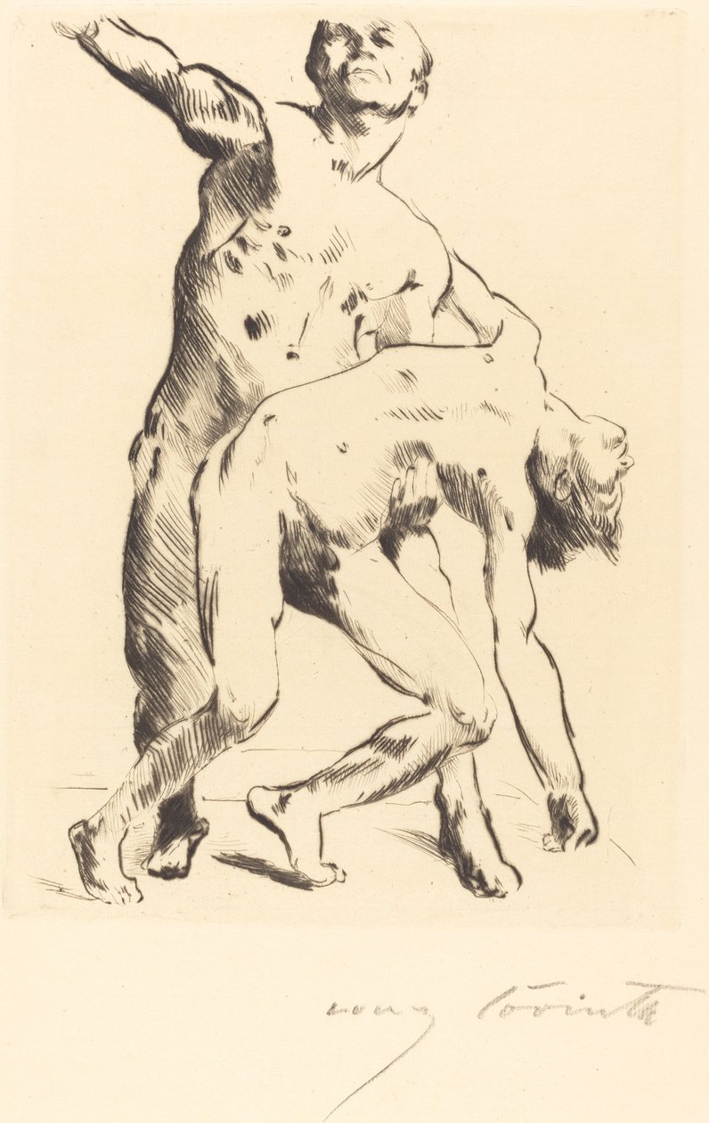 Odisseo e i Proci, 1914 da Lovis Corinth