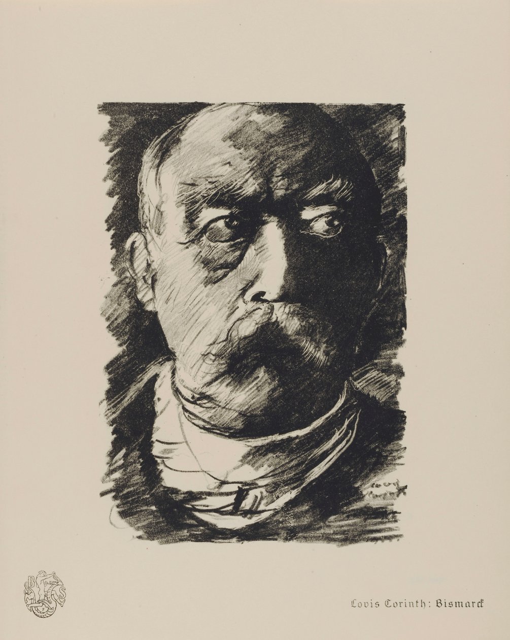 Otto von Bismarck 1815-1898, 1915 da Lovis Corinth