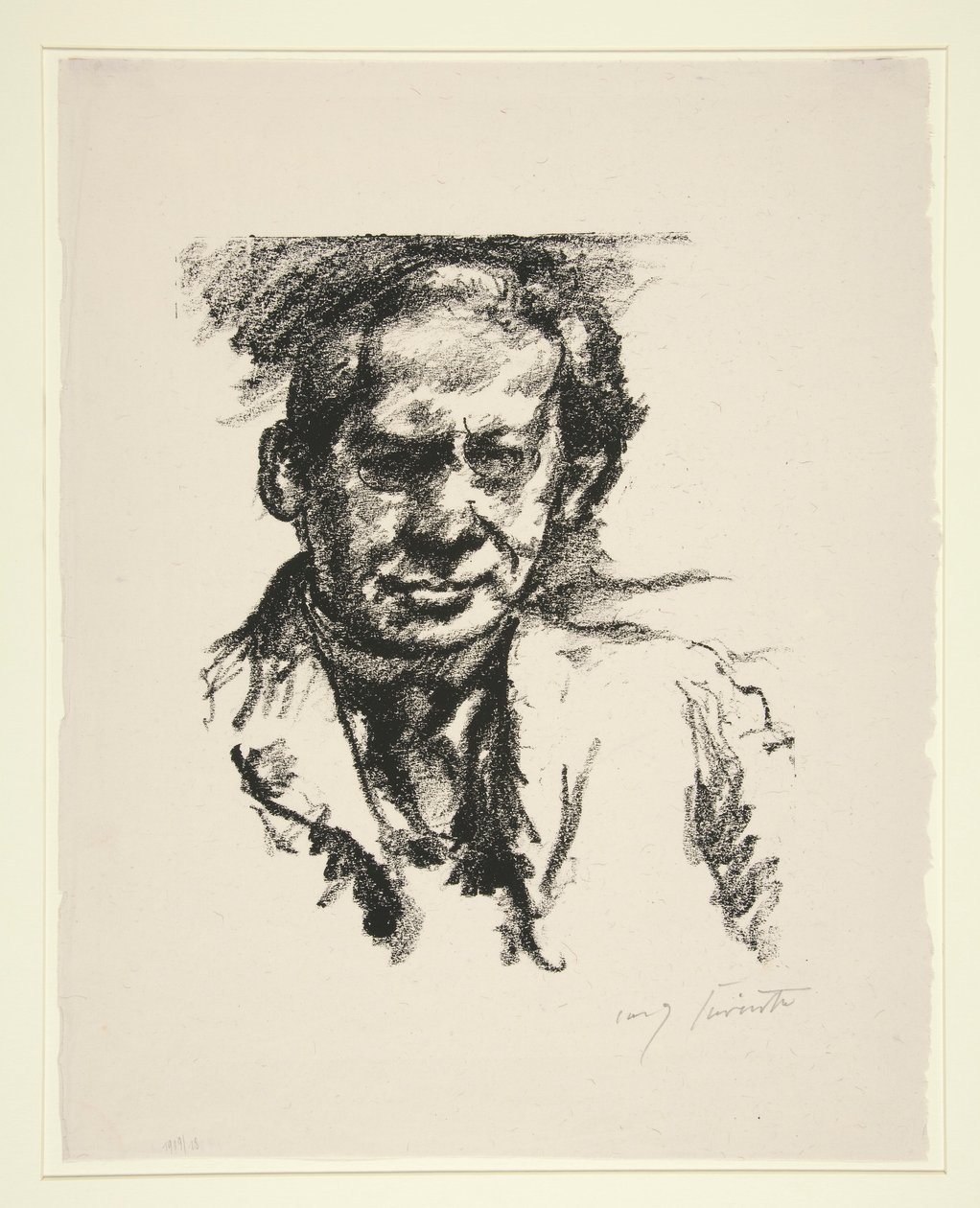Ritratto di Arno Holz da Lovis Corinth