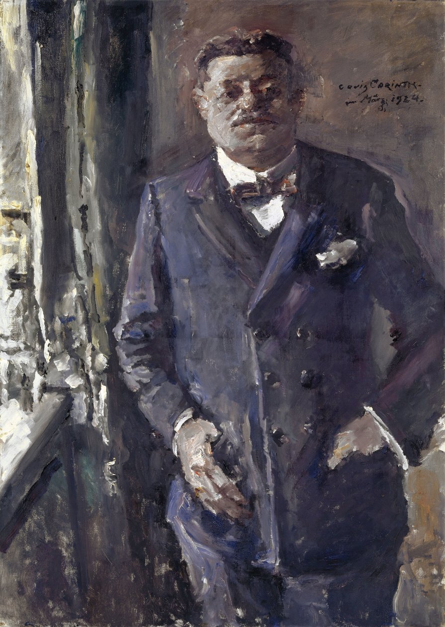 Ritratto di Friedrich Ebert 1871-1925, Presidente del Reich tedesco, 1924 da Lovis Corinth