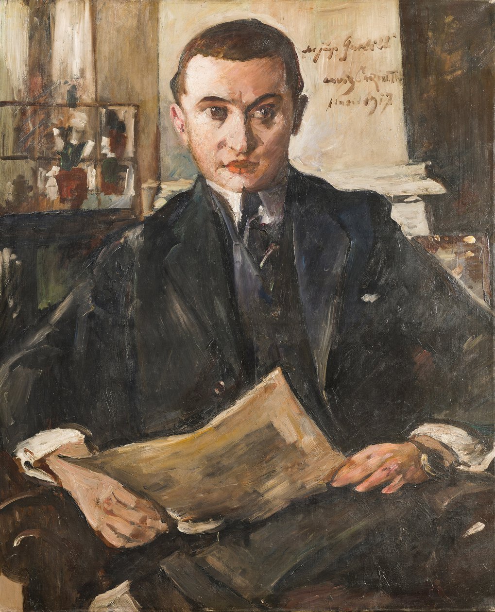 Ritratto di Wolfgang Gurlitt da Lovis Corinth