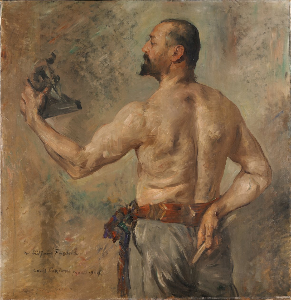 Ritratto dello scultore Friedrich da Lovis Corinth