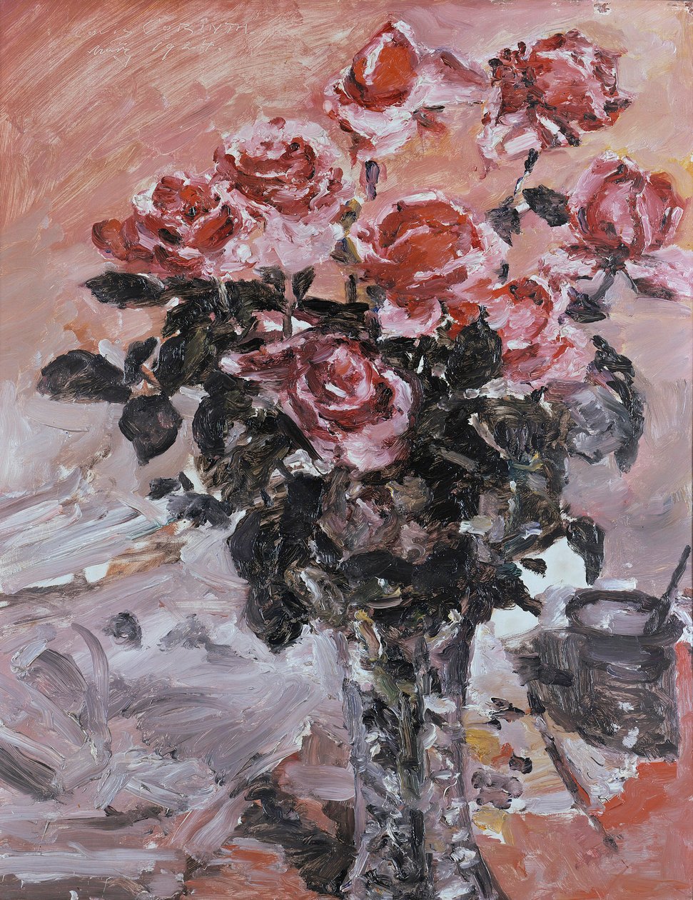 Rose rosa da Lovis Corinth