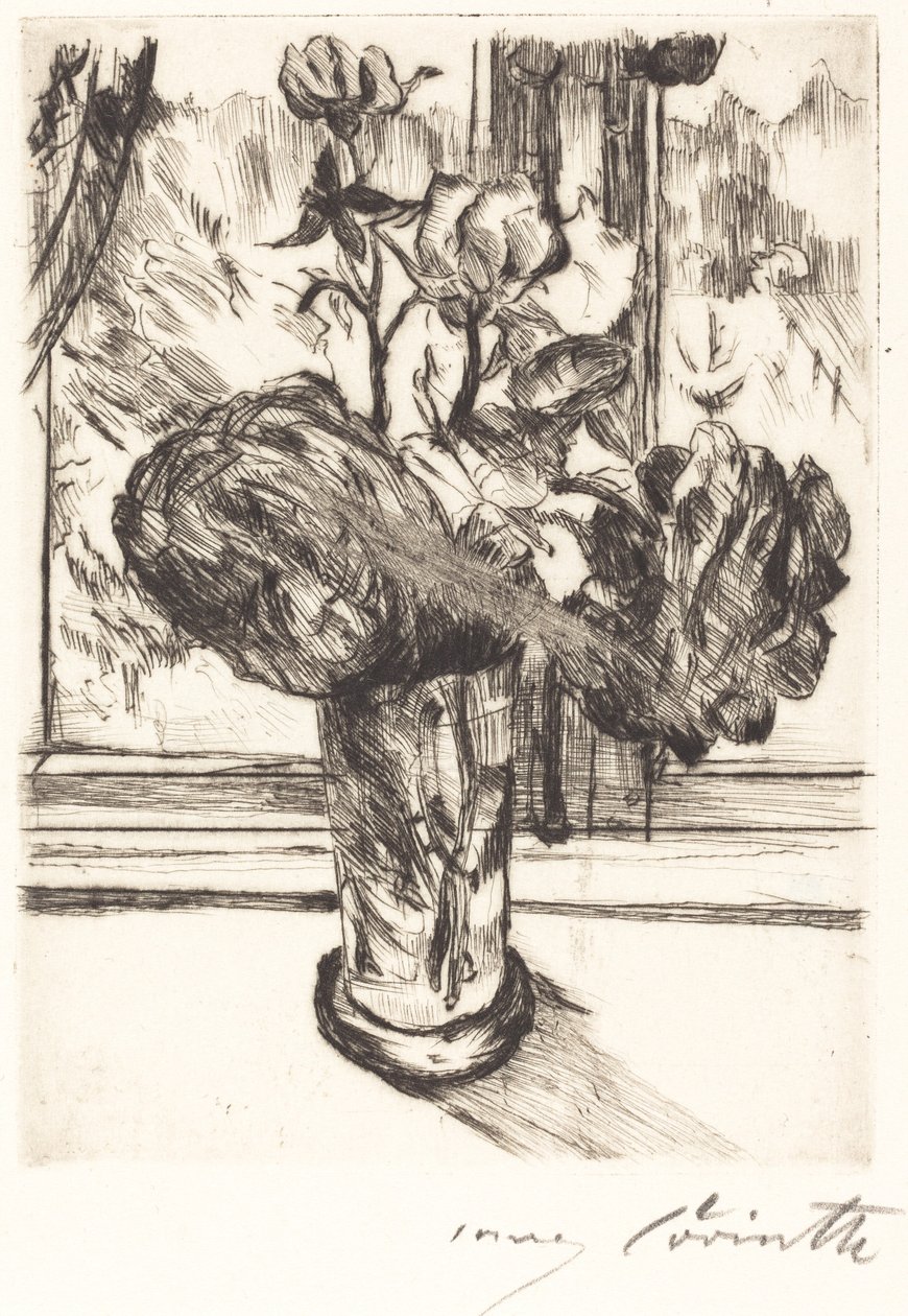 Rose in un bicchiere d