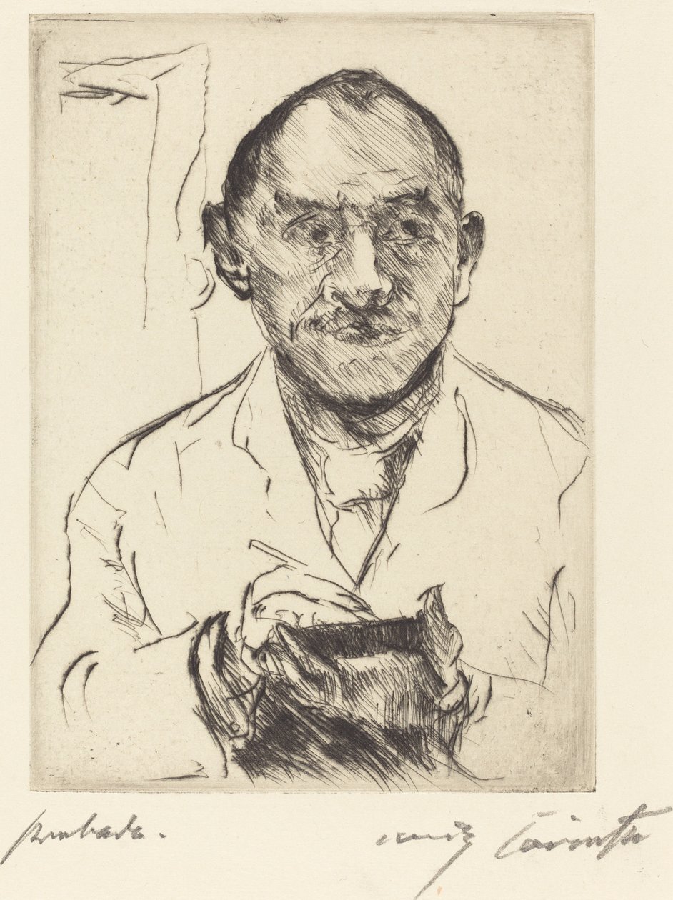 Autoritratto da Lovis Corinth