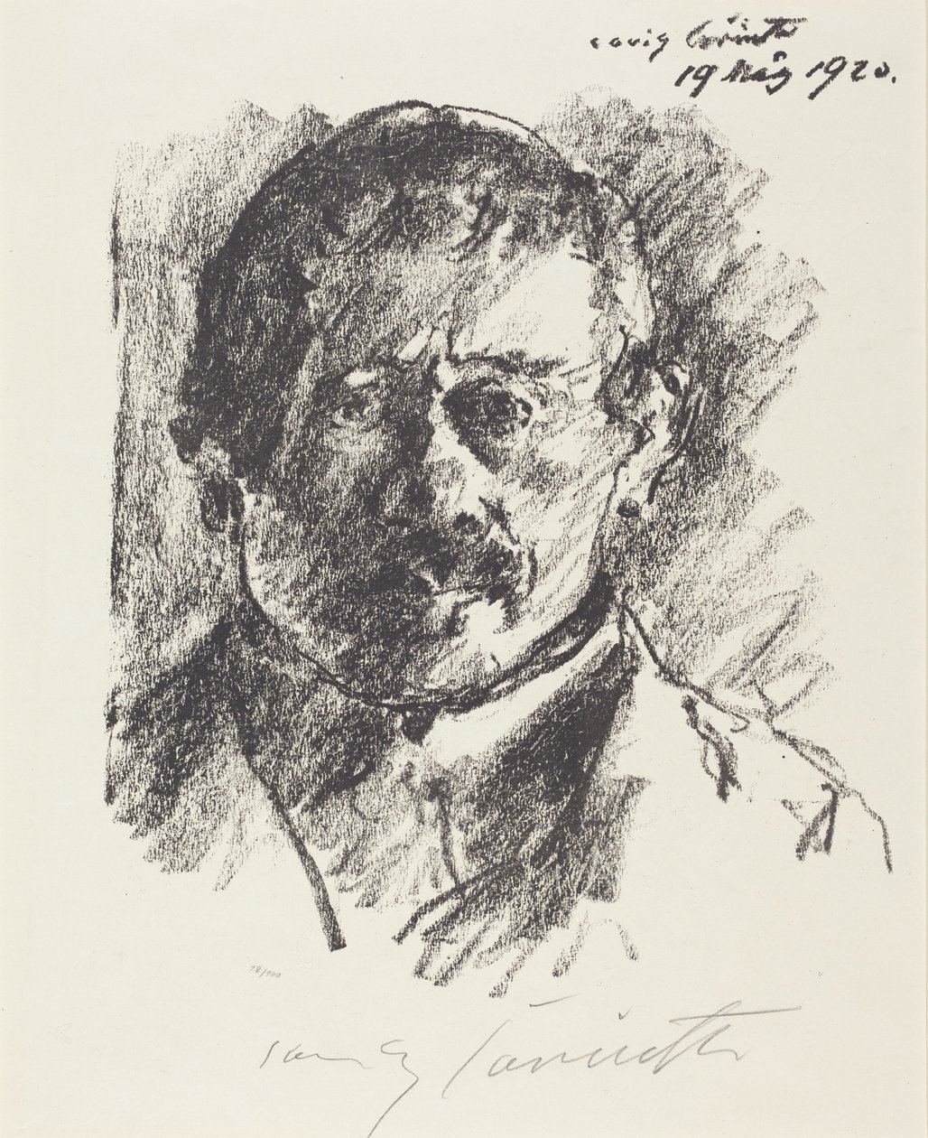 Autoritratto da Lovis Corinth