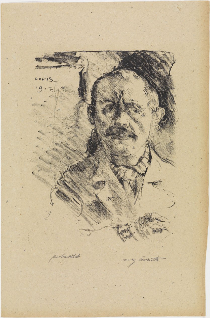 Autoritratto da Lovis Corinth