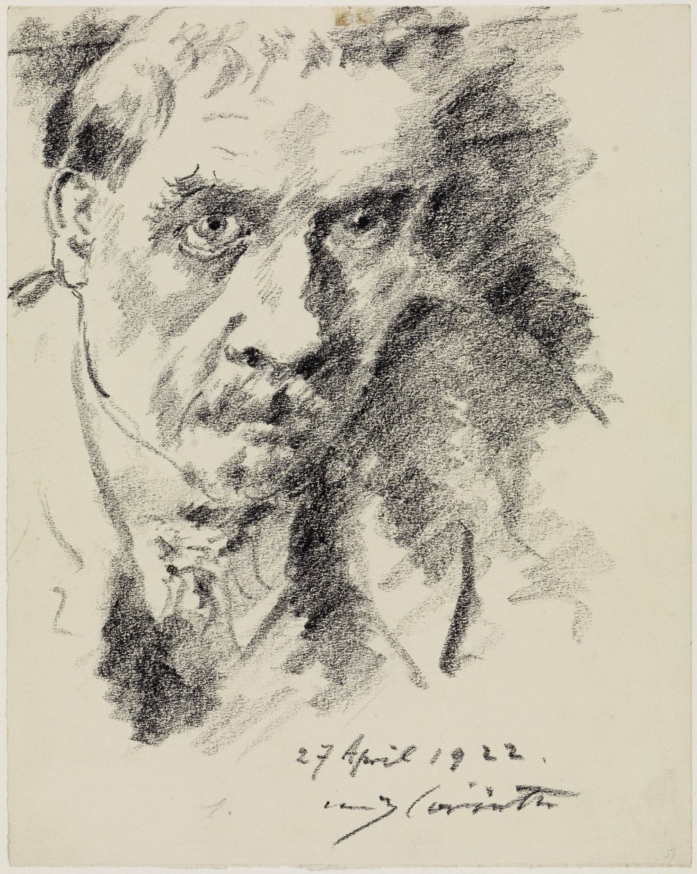 Autoritratto da Lovis Corinth