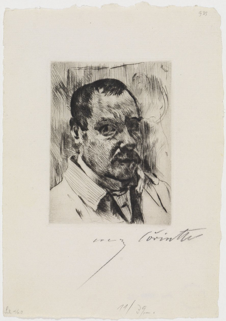 Autoritratto da Lovis Corinth