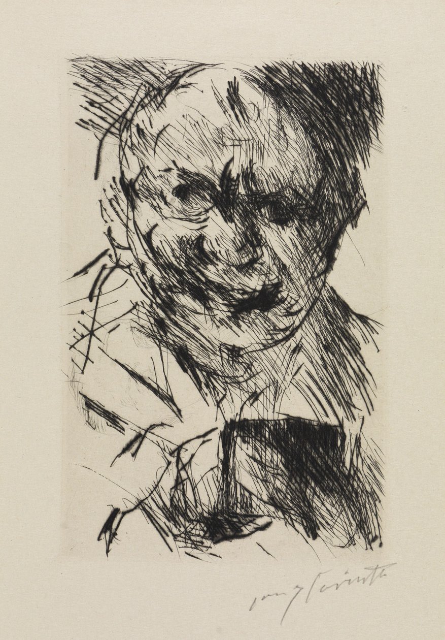 Autoritratto, 1923 da Lovis Corinth