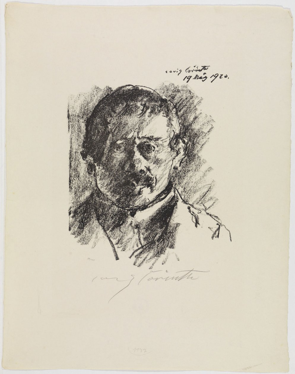 Autoritratto, 19 marzo 1920 da Lovis Corinth