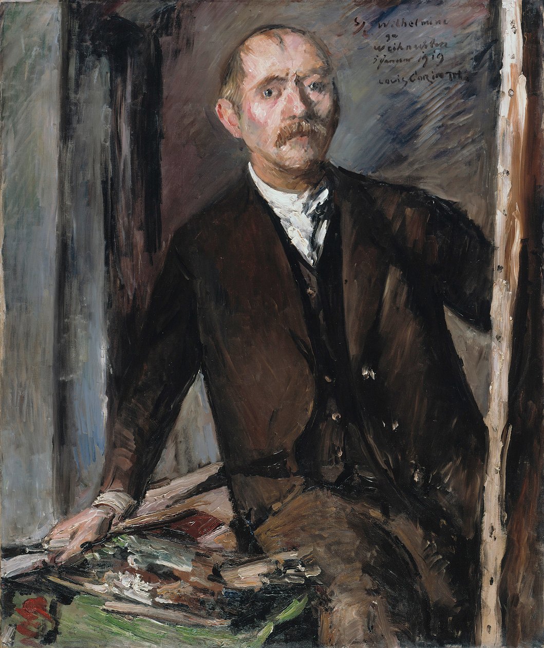 Autoritratto davanti al cavalletto da Lovis Corinth