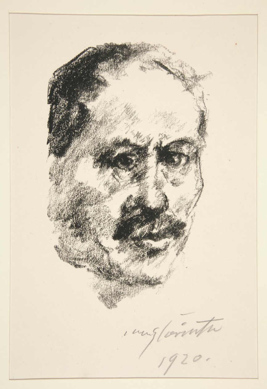 Autoritratto da Lovis Corinth