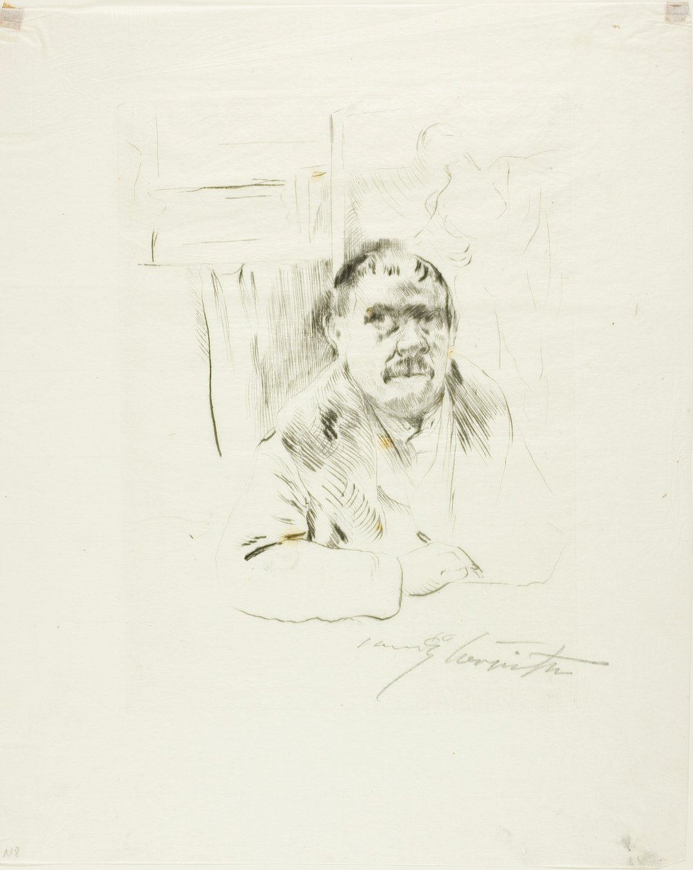 Autoritratto da Lovis Corinth