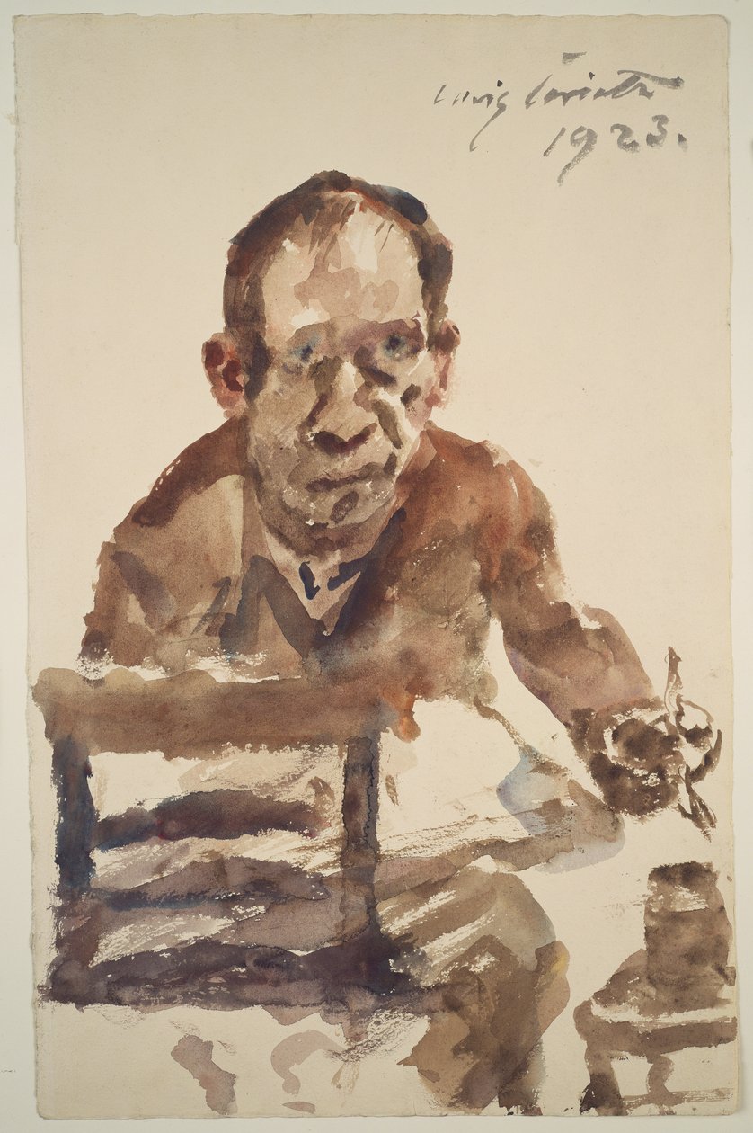 Autoritratto da Lovis Corinth