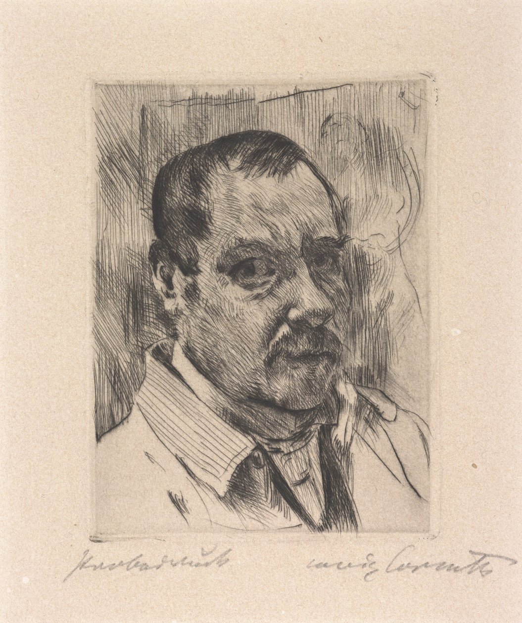 Autoritratto da Lovis Corinth