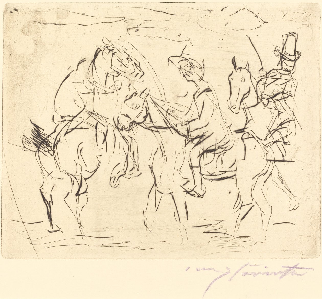 Cavalieri della domenica da Lovis Corinth
