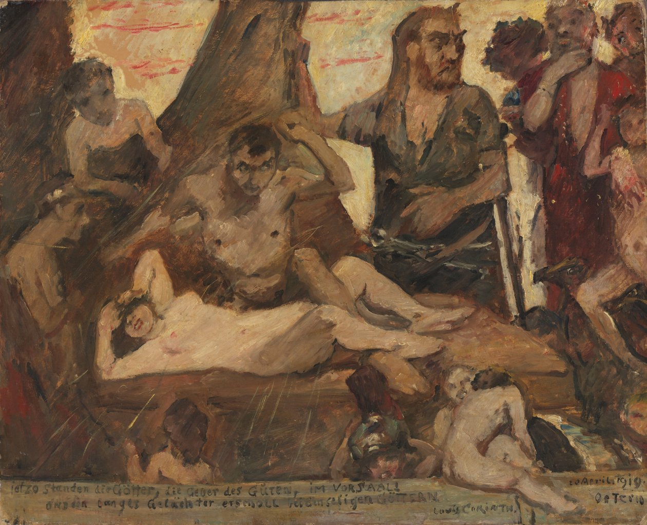 La risata omerica da Lovis Corinth